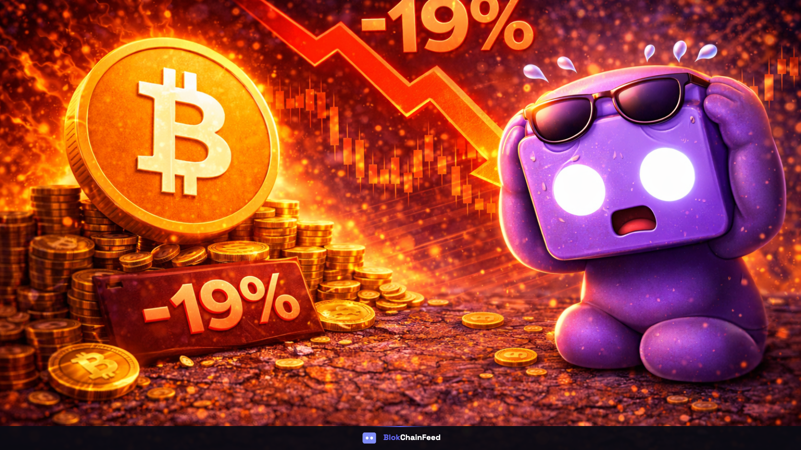 Bitcoin Down 19% in February — Worst Month Since June 2022